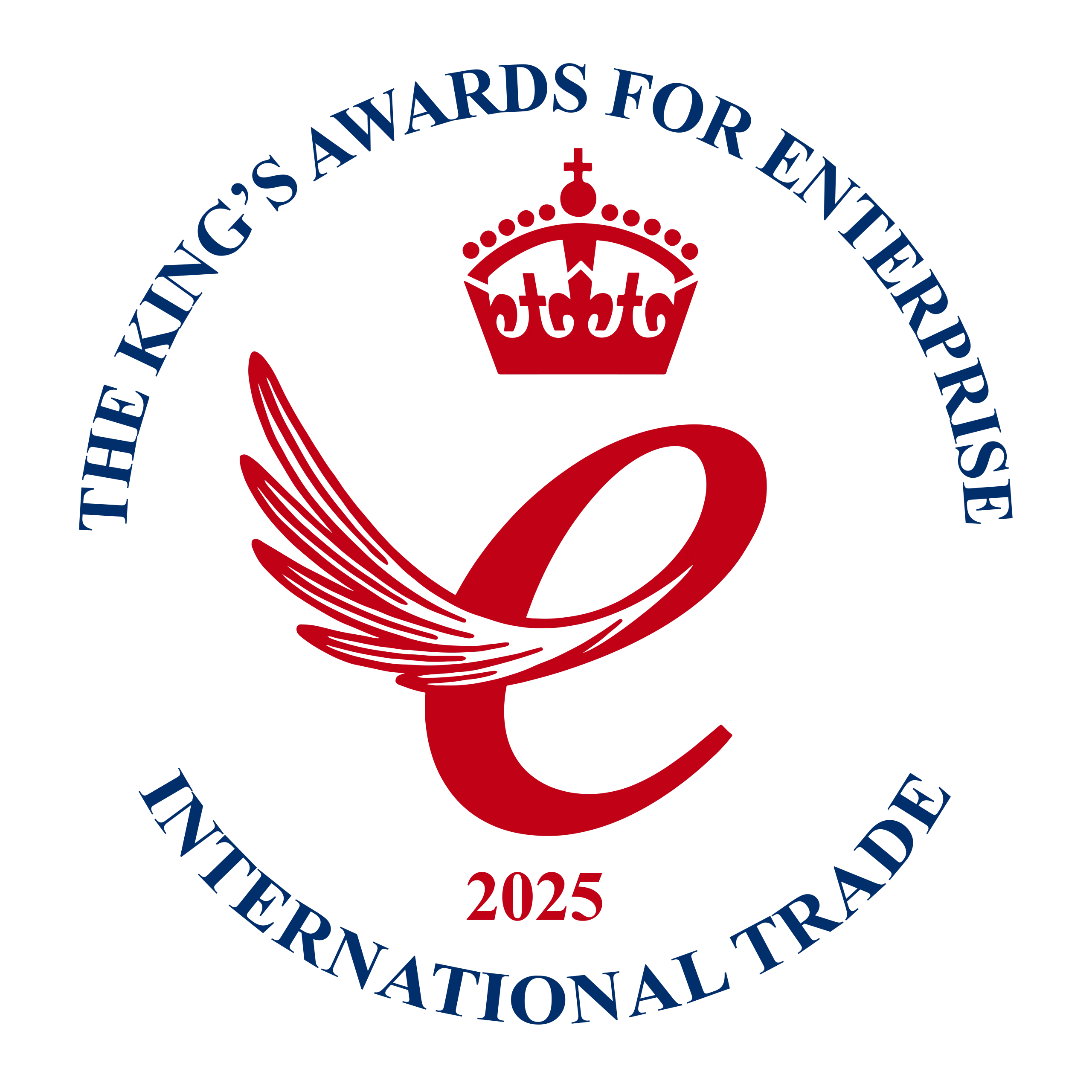 The King's Awards for Enterprise International Trade logo